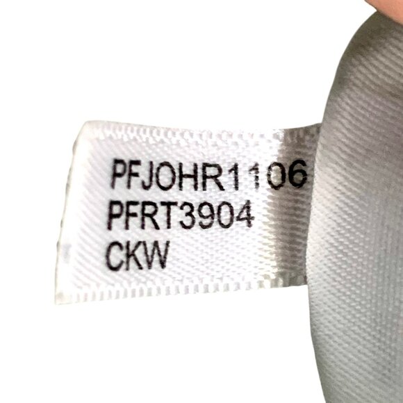 Calvin Klein Oversized Mirror Logo Cropped Sweatshirt Spell Out L Long Sleeve - Picture 10 of 10